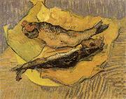 Bloaters on a Piece of Yellow Paper Claude Monet